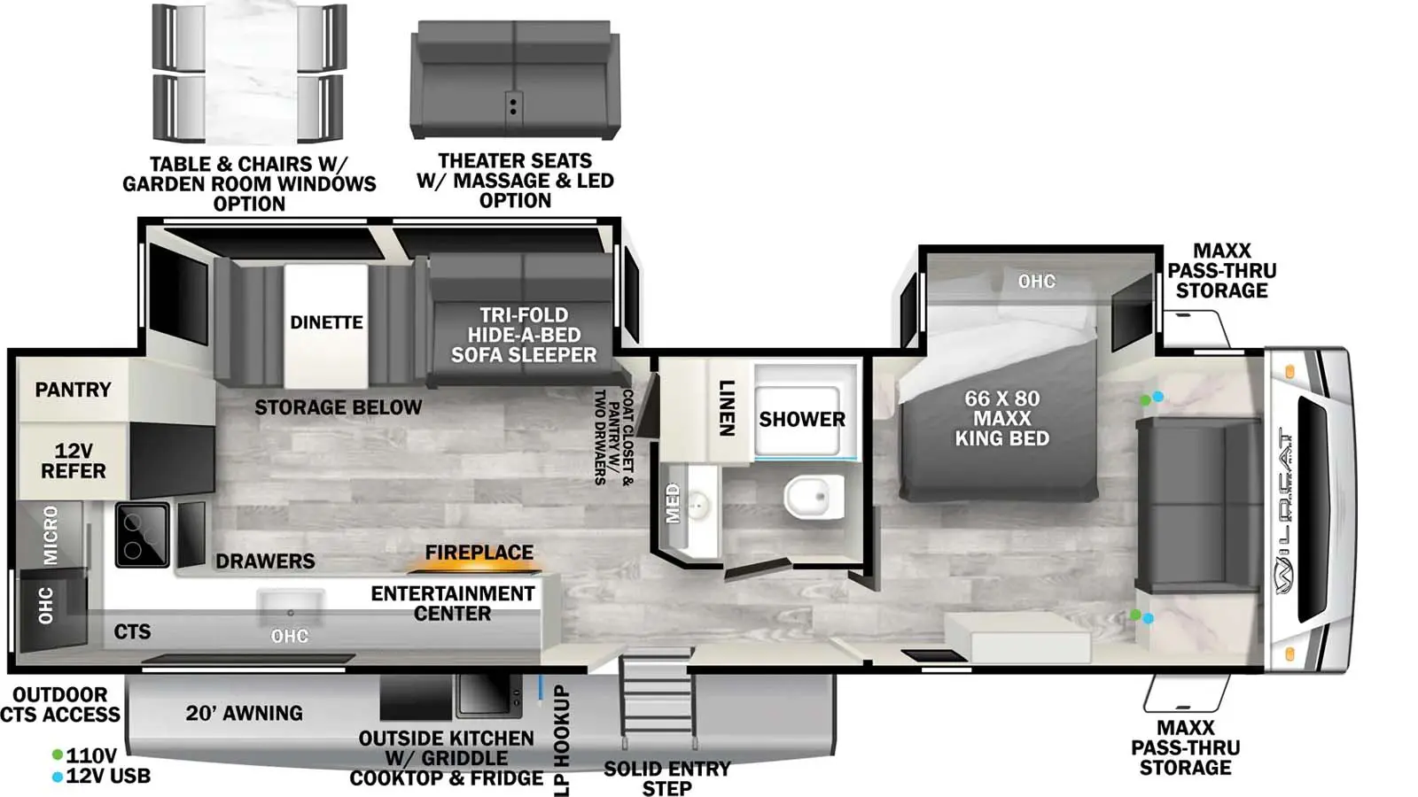 310RKX - MAXX Floorplan Image